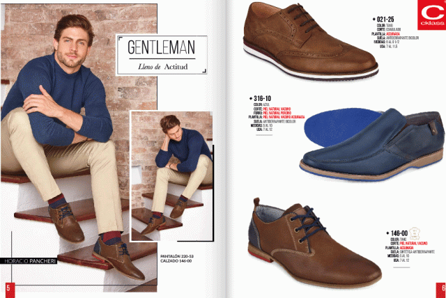 ropa y zapatos caballeros